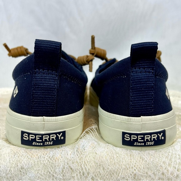 New Women’s Navy Blue Sperry Top Sider Shoes / Sz 7.5 - Picture 5 of 11